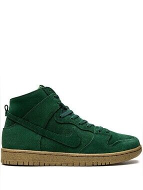 Nike SB Dunk High Decon Gorge Green Gum Suede Sneakers DQ4489-300 7.5W/6M